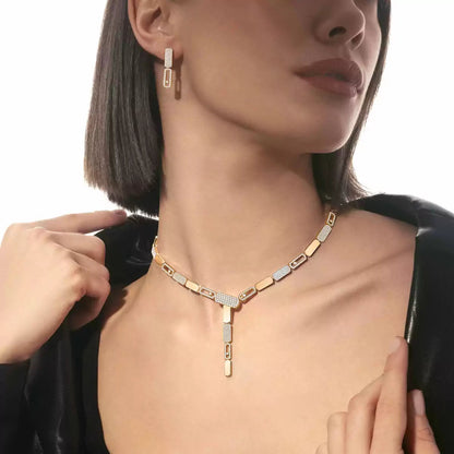 [Glow Jewelry]Imperial Move SM Diamond Earrings