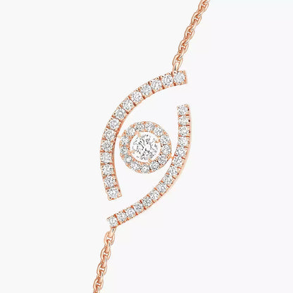 [Glow Jewelry]Lucky Eye Pave-Set Diamond Bracelet