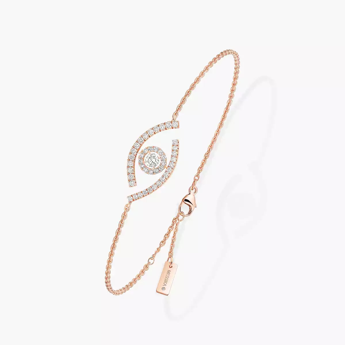 [Glow Jewelry]Lucky Eye Pave-Set Diamond Bracelet