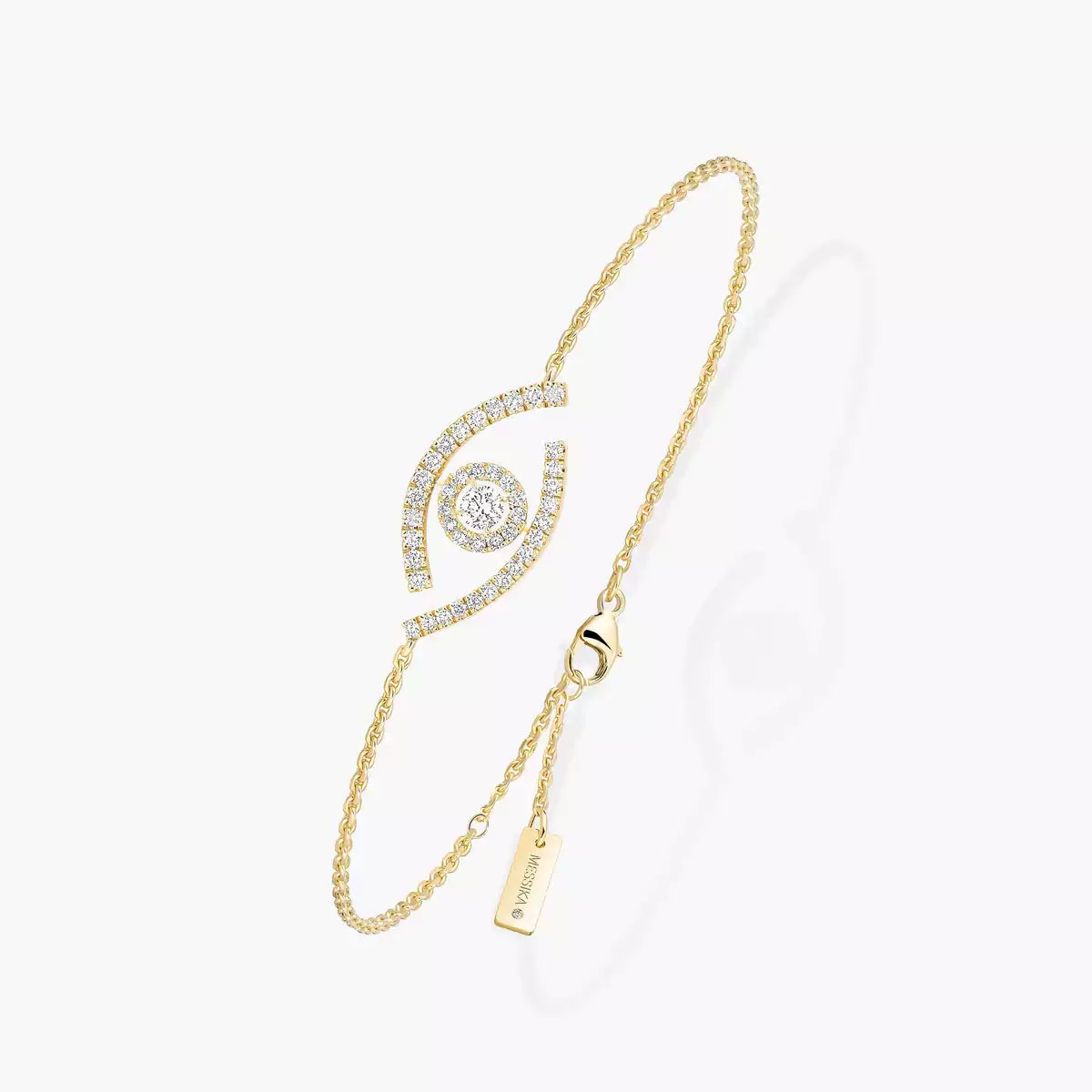 [Glow Jewelry]Lucky Eye Pave-Set Diamond Bracelet
