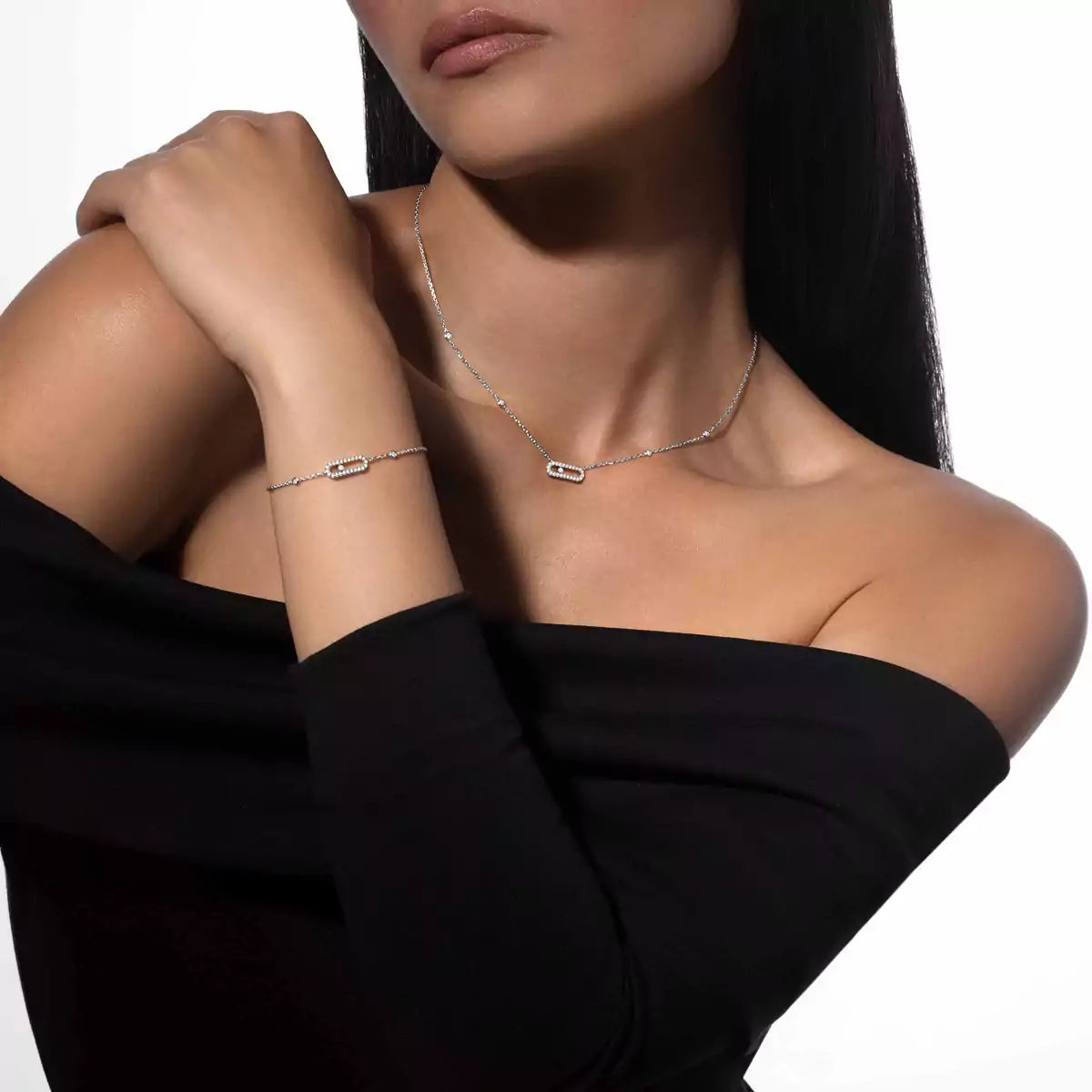 [Glow Jewelry]Move Uno Diamond Bracelet