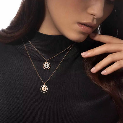 [Glow Jewelry] Lucky Move Diamond Necklace