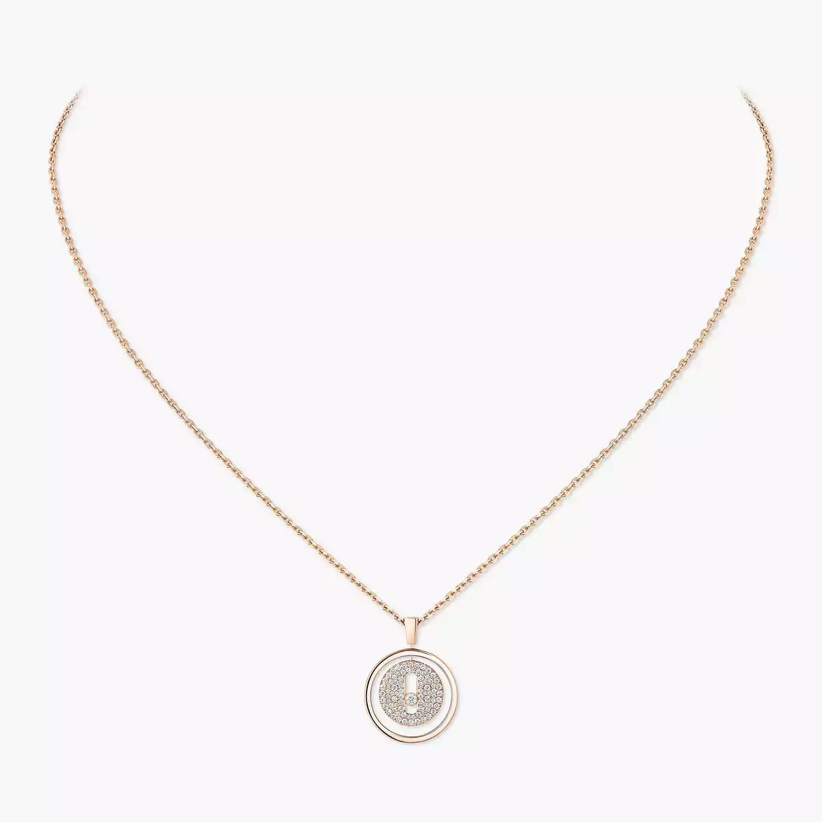 [Glow Jewelry] Lucky Move Diamond Necklace