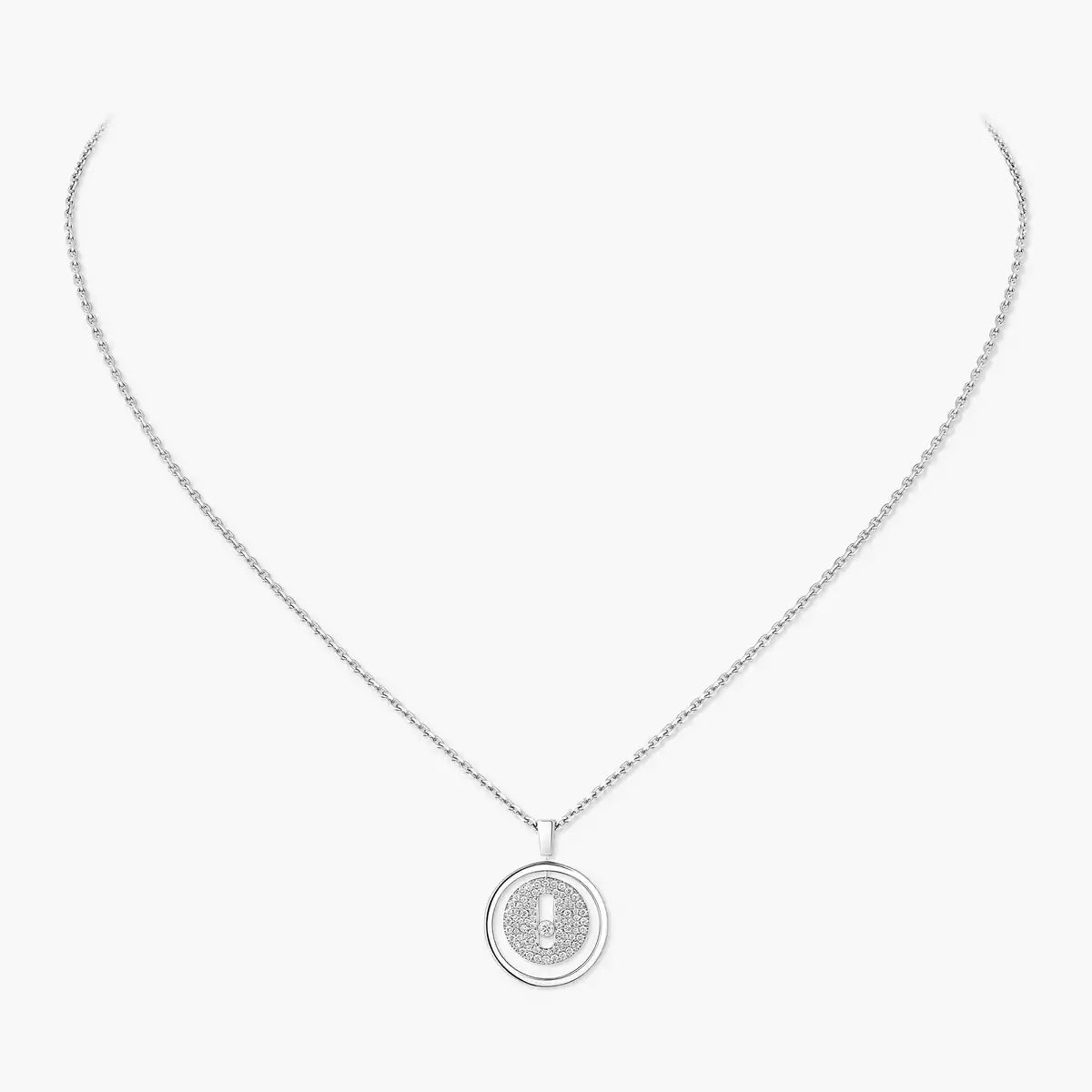 [Glow Jewelry] Lucky Move Diamond Necklace