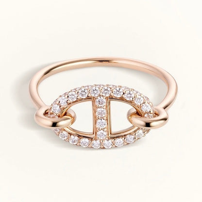 ¡®Glow Jewelry¡¯RONDE SMALL DIAMOND RING