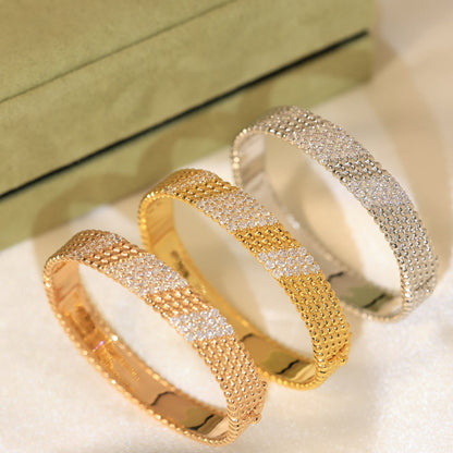 [Glow Jewelry]  FIVE-ROW DIAMOND BRACELET