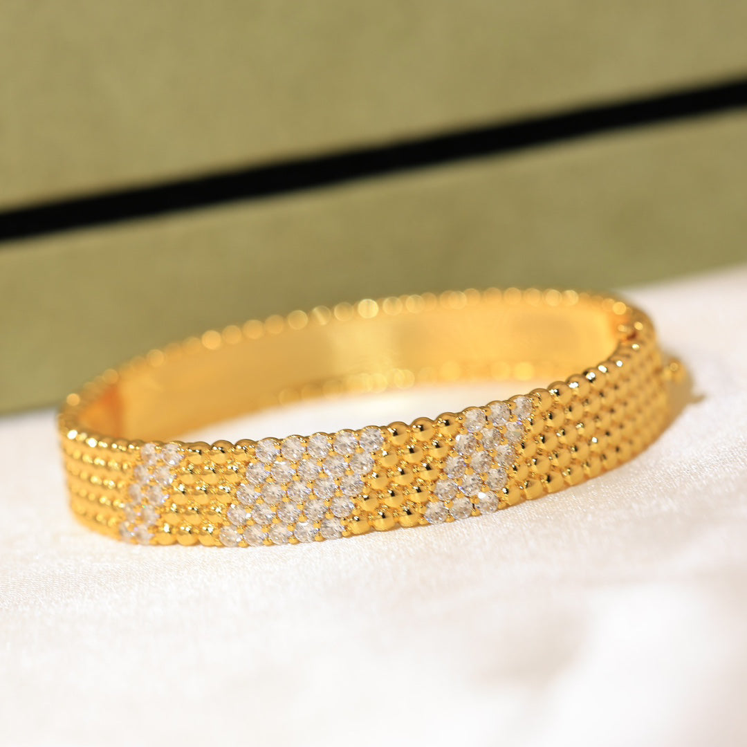 [Glow Jewelry]  FIVE-ROW DIAMOND BRACELET