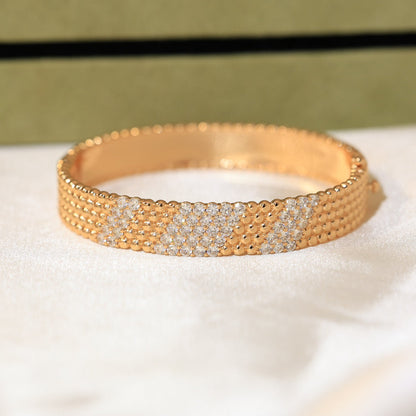 [Glow Jewelry]  FIVE-ROW DIAMOND BRACELET