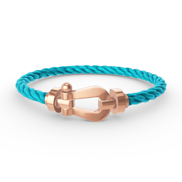 グロウジュエリー フォースラージ ホースシュー ノーダイヤモンド ブレスレット ローズゴールド