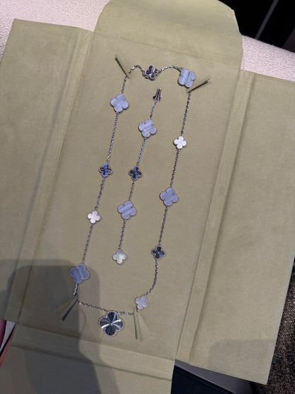 [¡®Glow Jewelry¡¯] 25 NEW CLOVER 15 MOTIFS PURPLE CHALCEDONY