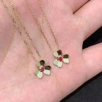 ¡®Glow Jewelry¡¯FRIVOLE GOLD FLOWER NECKLACE