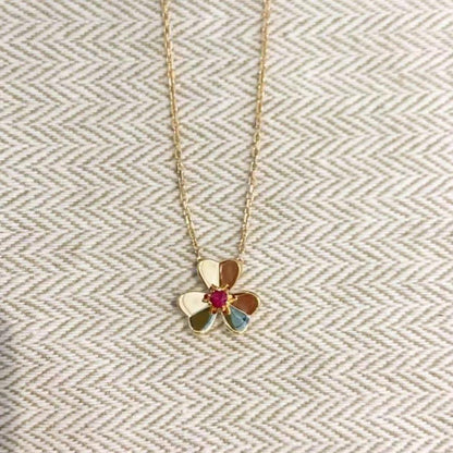 ¡®Glow Jewelry¡¯FRIVOLE GOLD FLOWER NECKLACE