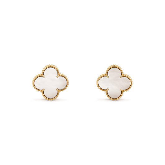 [Glow Jewelry]CLOVER MINI GOLD EARRINGS