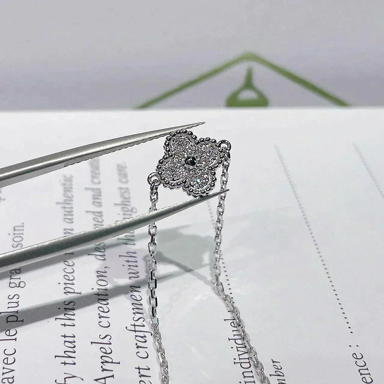 ¡®Glow Jewelry¡¯CLOVER  SINGLE FLOWER BRACELET SILVER