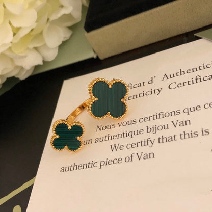 [Glow Jewelry]CLOVER BETWEEN THE FINGER RING