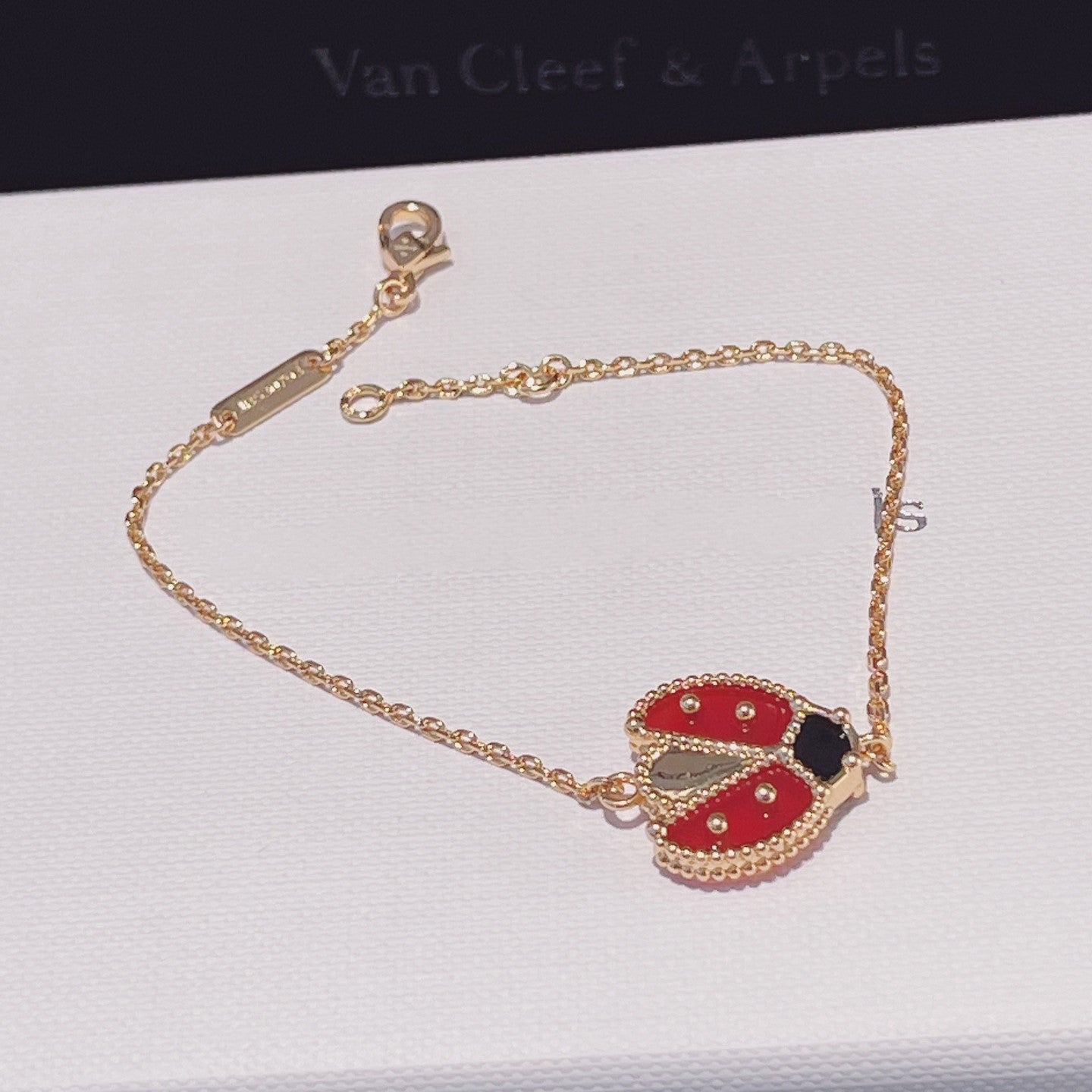 ¡®Glow Jewelry¡¯LUCKY SPRING 1 MOTIF PINK GOLD BRACELET