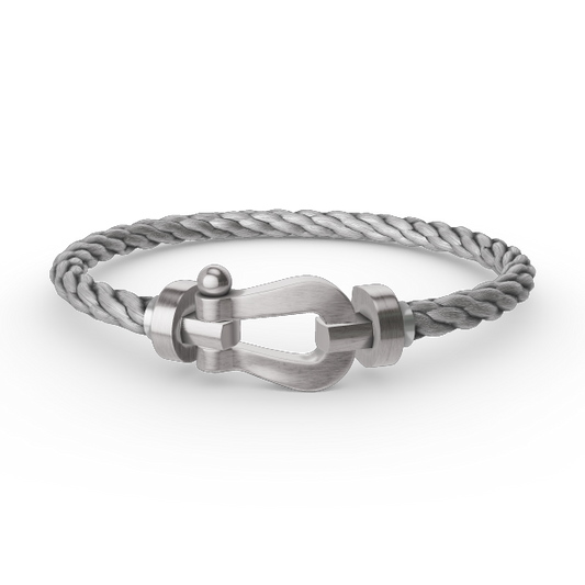 ¡®Glow Jewelry¡¯FORCE LARGE HORSESHOE NO DIAMOND BRACELET SILVER