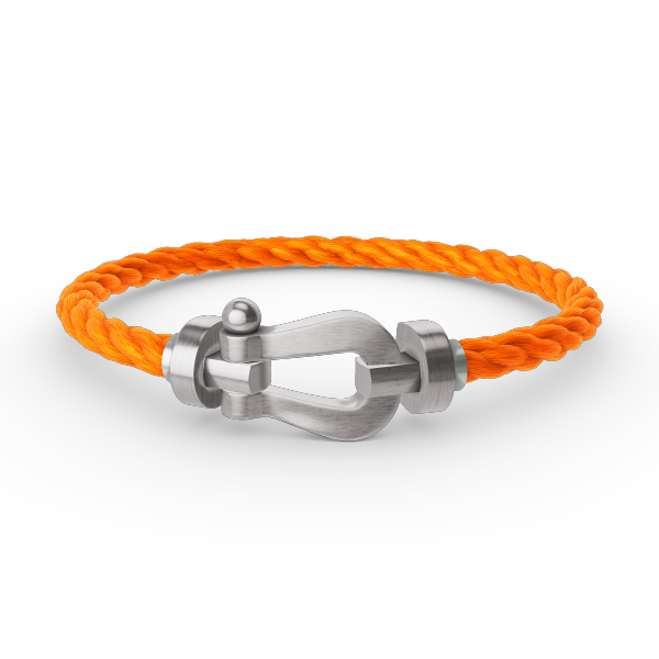 [Glow Jewelry]FORCE LARGE HORSESHOE NO DIAMOND BRACELET SILVER
