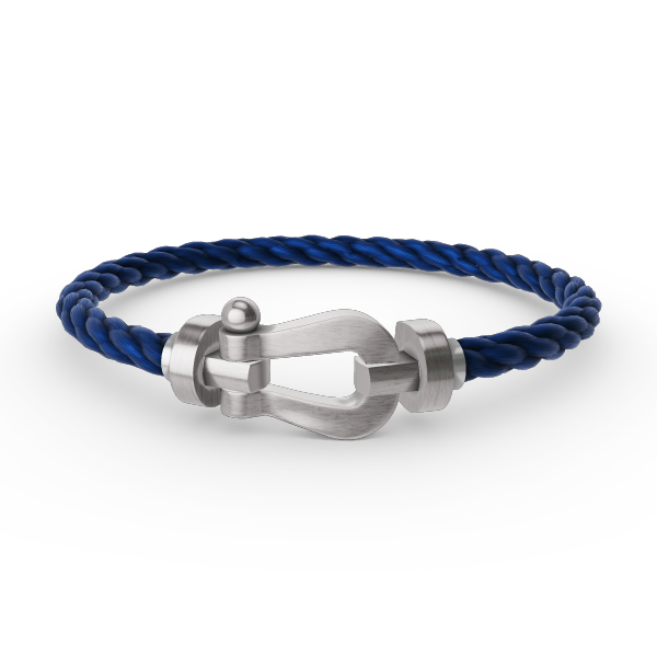 [Glow Jewelry]FORCE LARGE HORSESHOE NO DIAMOND BRACELET SILVER