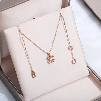 [Glow Jewelry]FIOREVER NECKLACE DIAMOND CENTER