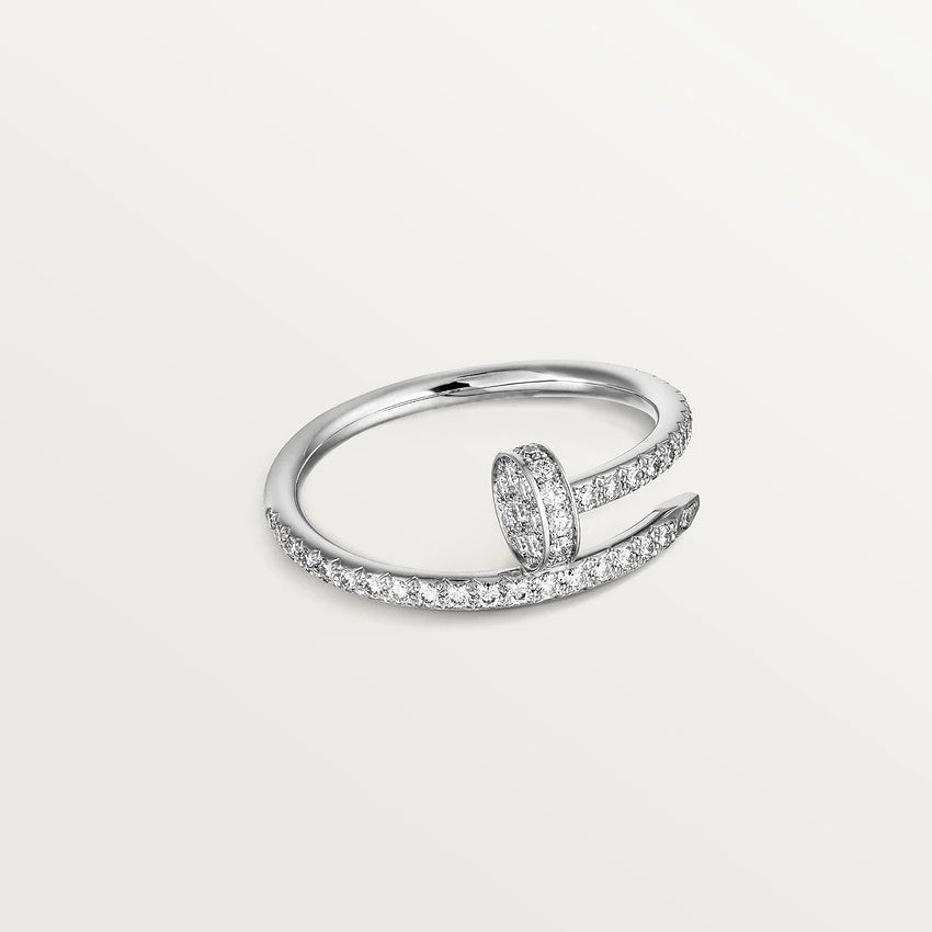 ¡®Glow Jewelry¡¯JUSTE RING 1.8MM SILVER DIAMONDS
